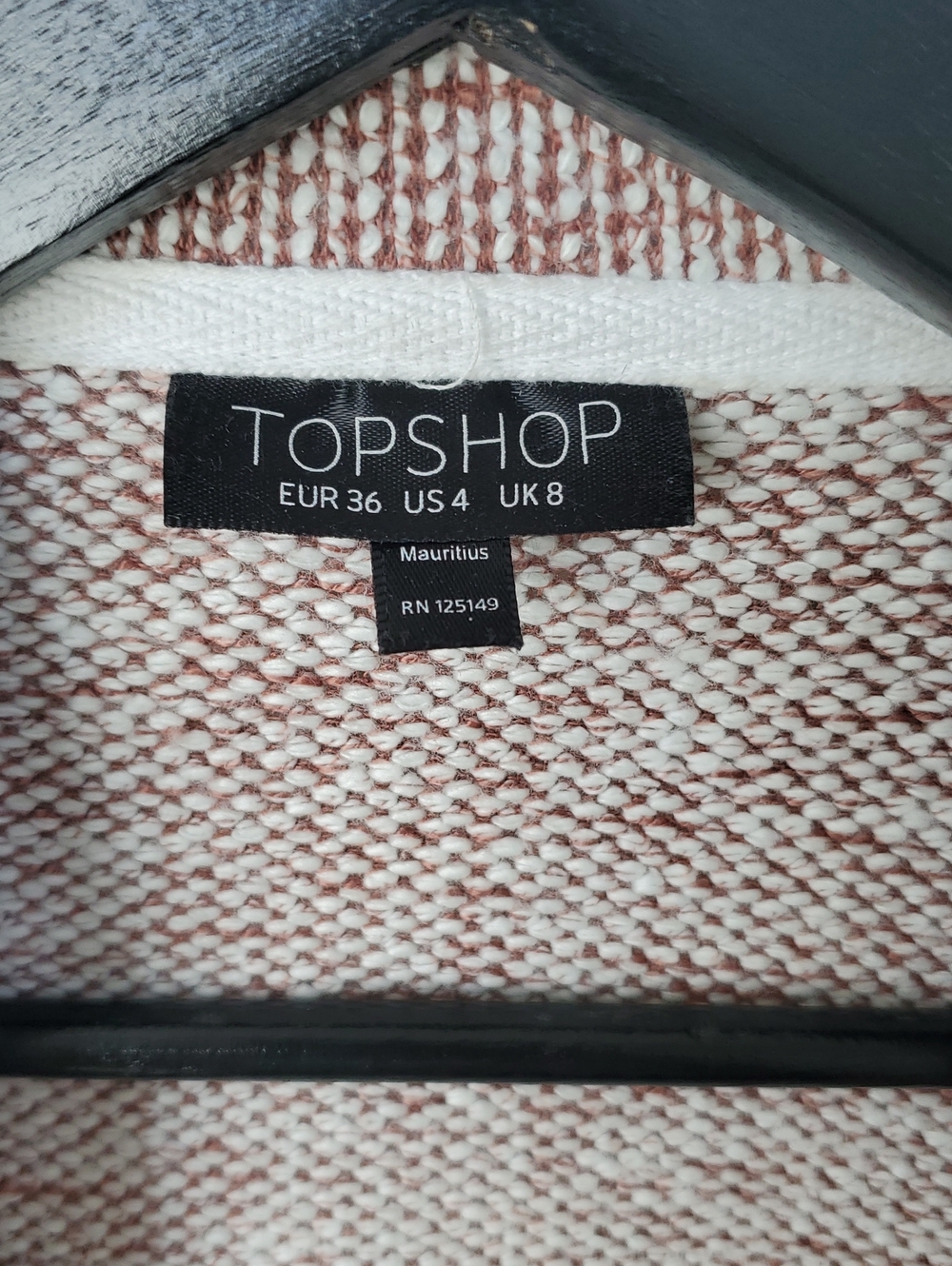 TOP SHOP- The Softest- Open Blazer, Sz. 4 US Like NEW - Picture 5 of 6